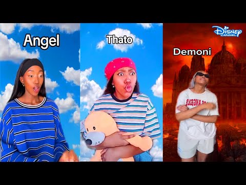 Zayaan4’s Angel vs Demon Funniest TikToks 2025 | Try Not to Laugh With Zayaan4, Zira, Eel and Others