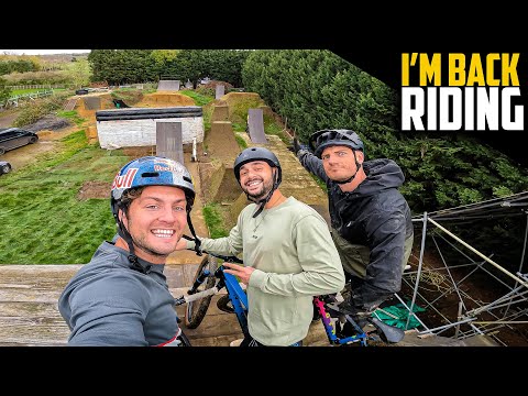 FIRST TIME BACK RIDING SINCE MY SURGERY!!