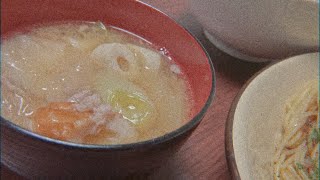 夕飯。