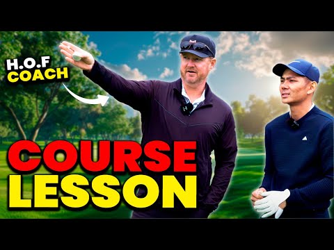 Bryson Dechambeau's Golf Coach Gives Me the Best On Course Golf Lesson