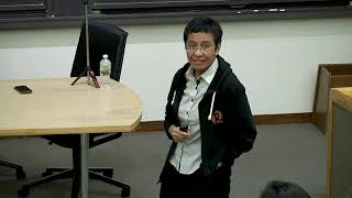 'Fighting Back with Data': Maria Ressa '86 video