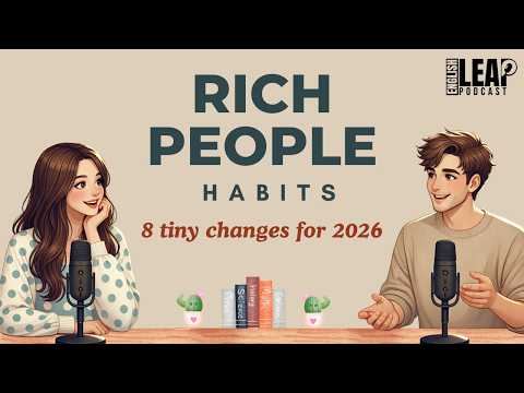 English Podcast for Easy English Conversation | 8 TINY Habits to Become Financially Literate In 2026