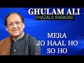 MERA JO HAAL HO SO HO GHULAM ALI GHAZALS KARAOKE TRACK BY VIJAY SINGH MEENA @abhinavmusiccafe