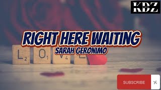 Download lagu Sarah Geronimo - Right Here Waiting (Lyrics) mp3 Download lagu Sarah Geronimo - Right Here Waiting (Lyrics) mp3