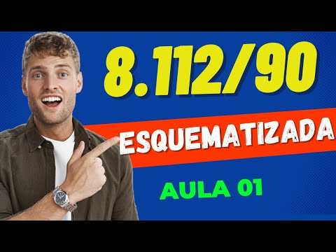 LEI 8112 ESQUEMATIZADA PARA CONCURSOS │ TRT's, TRE's, TJ's, IBGE...