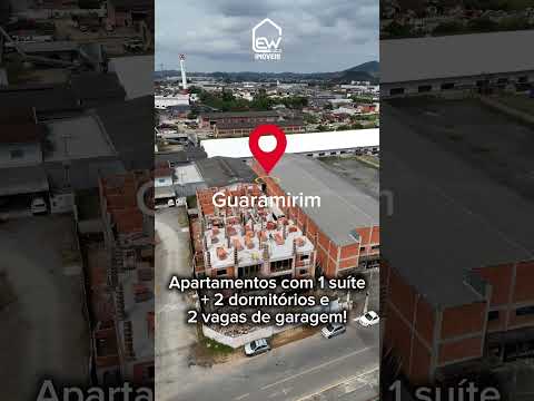 Apartamentos Amplos com 1 Suíte + 2 Quartos no Bairro Amizade – Guaramirim/SC