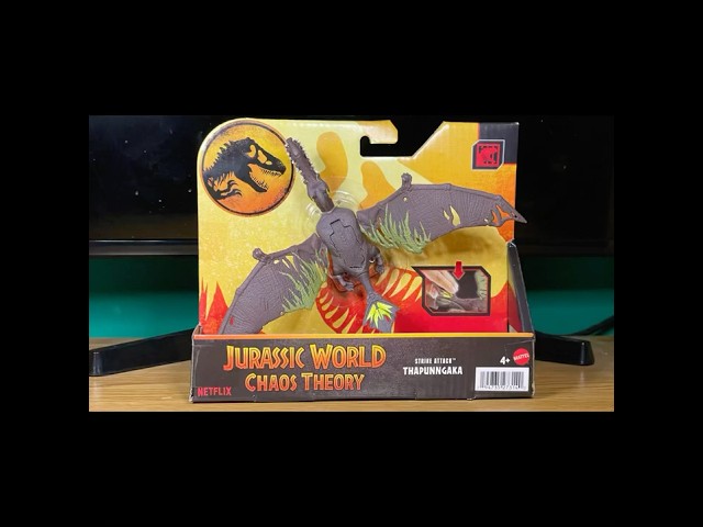 Vídeo relacionado con Jurassic World Chaos Theory Strike Attack Thapunngaka - Figura de acción