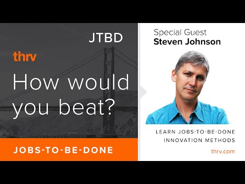 How Would You Beat?: Guest Steven Johnson & "The Adjacent Possible"