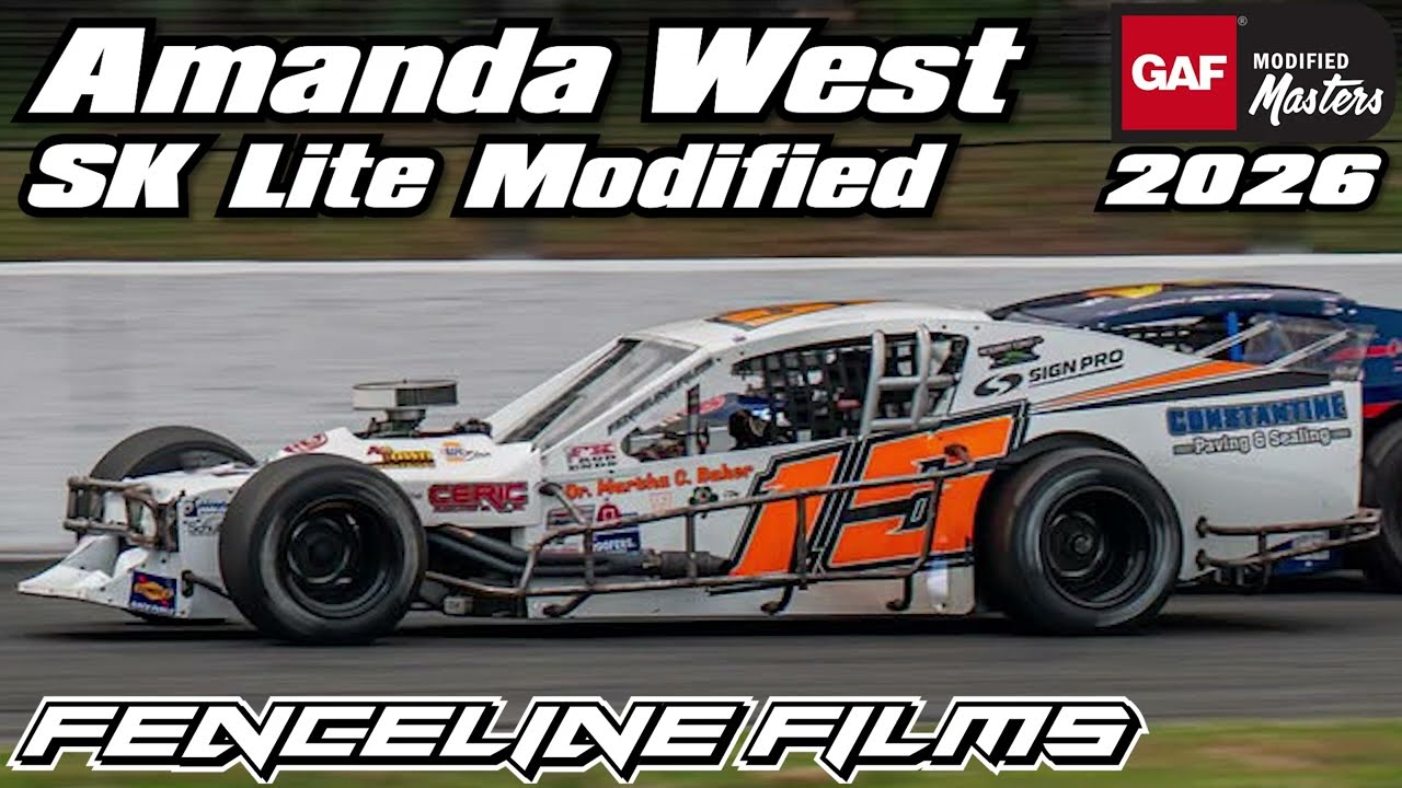 Amanda West King Of The Crate GAF Modified Masters at Stafford Speedway 2026