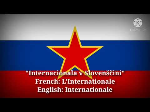 Internacionala - L'Internationale, The Internationale (Slovenian Lyr., Vers. & English Translation)