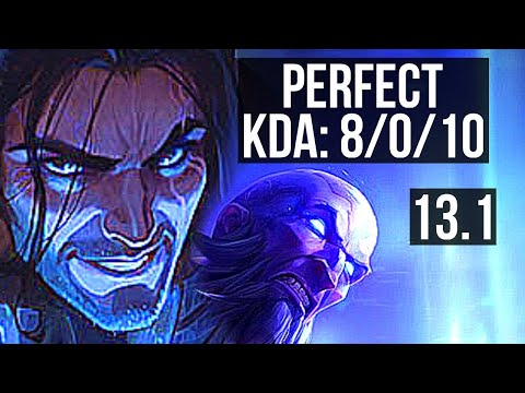 SYLAS vs RYZE (MID) | 8/0/10, Legendary, Rank 10 Sylas, Rank 28 | EUW Grandmaster | 13.1