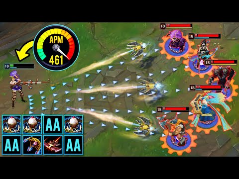 BEST ADC MOMENTS #3 (Insane Ashe Kiting, High APM Kalista, 200 IQ Tristana...)