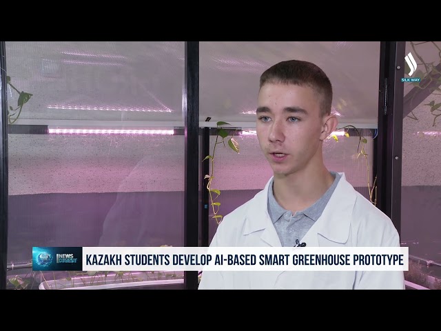 Kazakh students develop AI-based smart greenhouse prototype