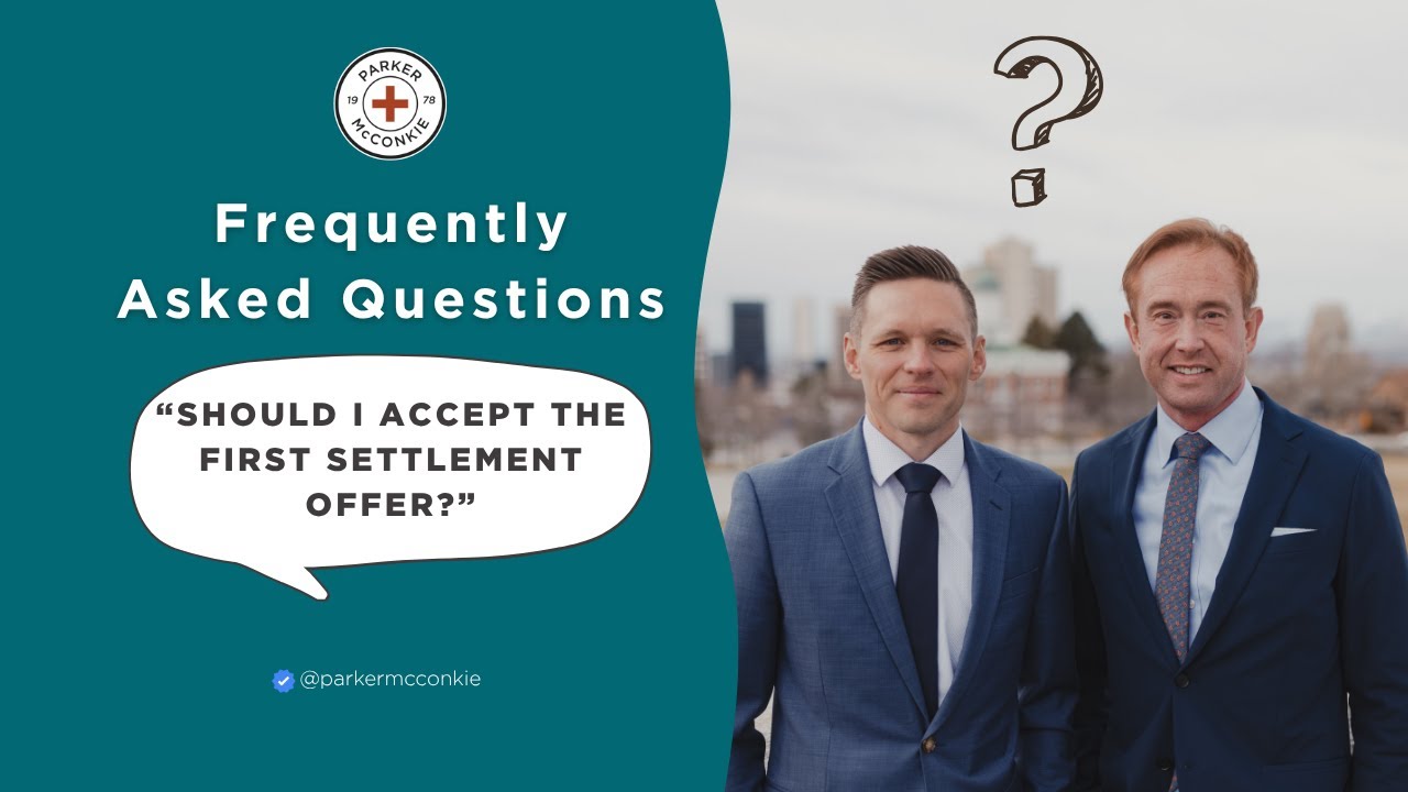 FAQ Series - EP. 1 | Should I Accept The First Settlement Offer?