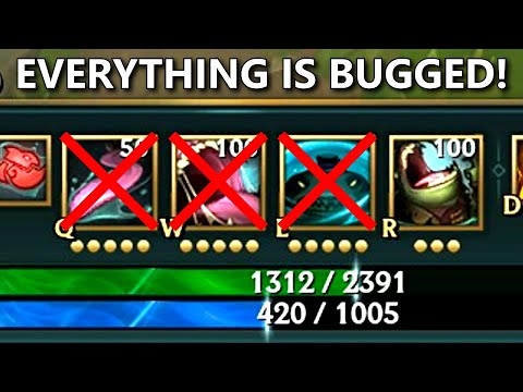 When Tahm Kench Q, W, E are all completely BROKEN!