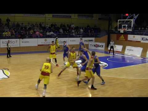KB Košice - VŠEMvs Karlovka Bratislava (35. kolo Eurovia SBL 2016/2017)