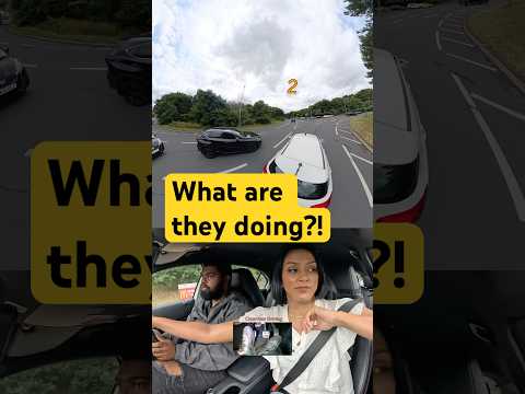 Silly driver! 😣 #driving #lesson #learn #car #london #road #roundabout #teacher #fyp #omg