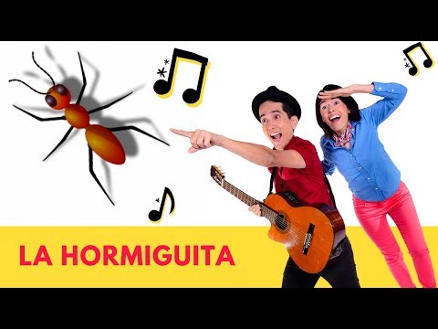 La Hormiguita - canciones de rimas, música para niños, canciones de animales, música infantil