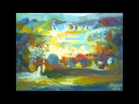 Makedonski slikar Angel Petrov roden 22.08.1933-Veles