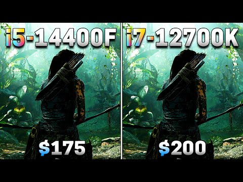 Core i5 14400F (2024) vs Core i7 12700K (2021) | PC Gaming Benchmark Tested