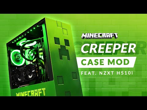 Insane Minecraft Case Mod Build | Ultimate Gaming PC!