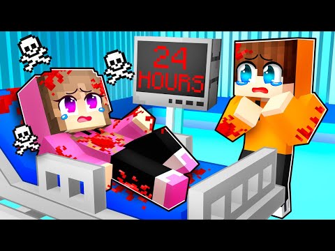 Gracie Has Only 24 HOURS to LIVE In Minecraft!
