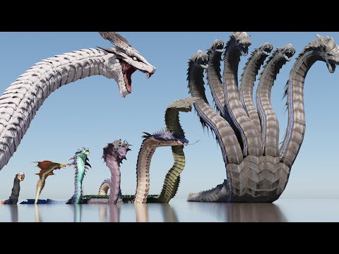 Monster Snake Size Comparison.