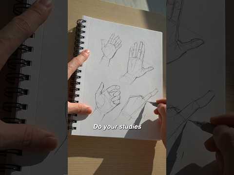 HAND DRAWING MINI TUTORIAL!! #art #drawing #arttutorial
