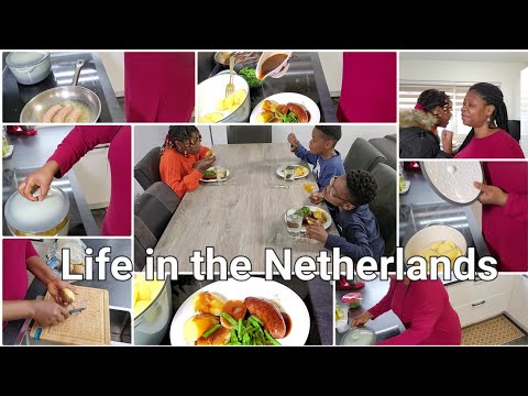 Life of a Nigerian mum of 3 in the Netherlands #2 | Cook with me| Netherlands traditional food.