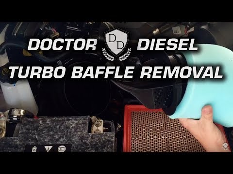 Turbo Baffle Removal EASY! - 2017 RAM 2500 6.7 Cummins
