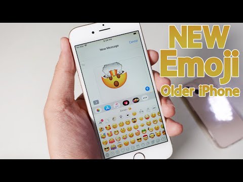 How to Get NEW Emojis on iPhone 6 or Older iPhone