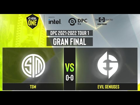 TSM FTX vs EG DPC NA Finals