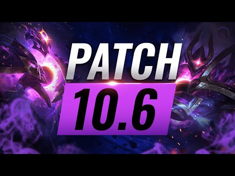 Best Champions TIER List – League of Legends Patch 10.6