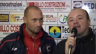 preview picture of video 'Interviste post gara Torrecuso - F.C. Sant'Agnello 3 - 0'