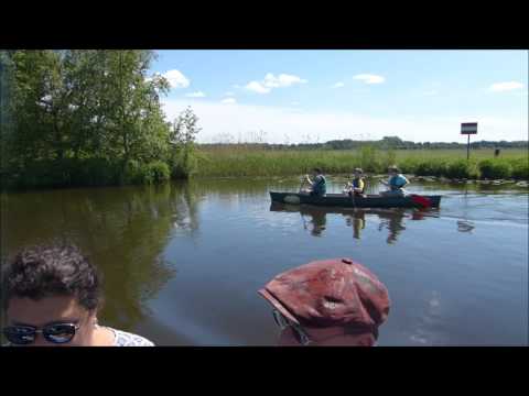 Torfkahnfahrt auf der Hamme