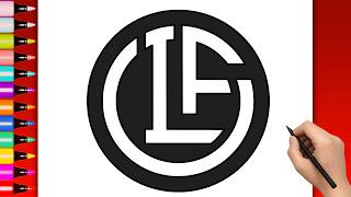 How to Draw Logo FC Lugano | Sport Club Logo