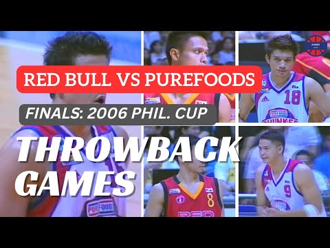 RED BULL vs PUREFOODS | 2006 PBA FINALS | DO or DIE | PBA THROWBACK GAMES