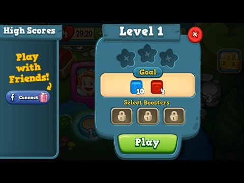 Toy Blast Level 1 HD 1080p