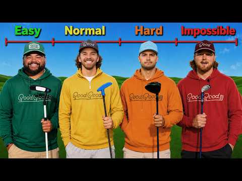 Mini Golf but our Clubs are the Handicap