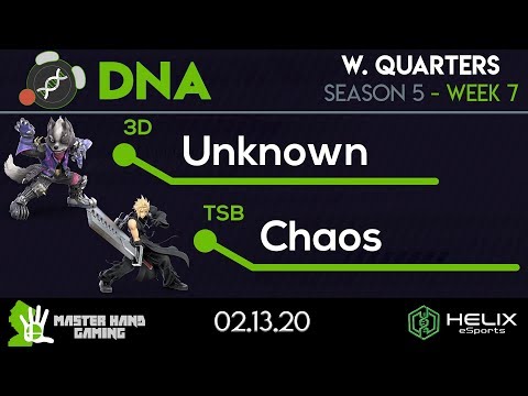 DNA S5:W7 - W2W | SYN |  ram (Wolf, Sheik) Vs. TSB | Chaos (Cloud) - W Quarterfinals