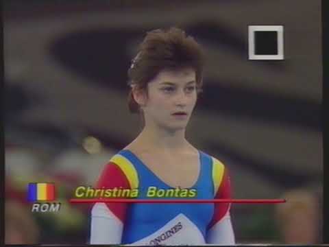 Christina Bontas (ROM) - DTB 1990 Cup - Floor Exercise Final