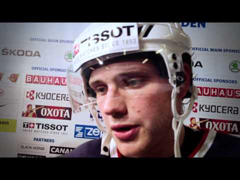 Bobby Ryan speaks with media after USA-FIN game at 2012 IIHF Worlds