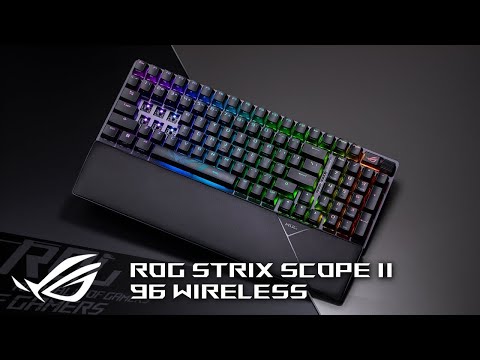 ROG Strix Scope II 96 Wireless | Maxed-Out Gaming Versatility | ROG