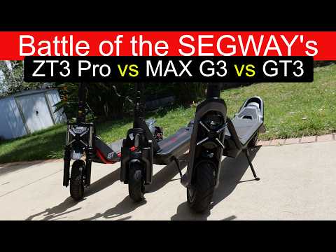 Segway Battle: These Results SURPRISED Me! (ZT3 Pro vs Max G3 vs GT3)