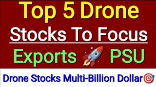 Download lagu Top 5 Defence Drone Stocks To Focus As Exports Rise Multi Billion Dollars Export BEL Stock Finshots mp3