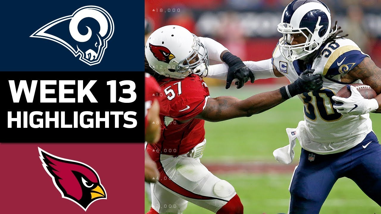 Rams vs. Cardinals | NFL Week 13 Game Highlights