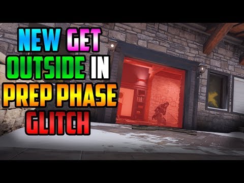 NEW WALLBREACH AND GET OUTSIDE DURING PREP PHASE GLITCH ON CHALET (Rainbow Six Siege)
