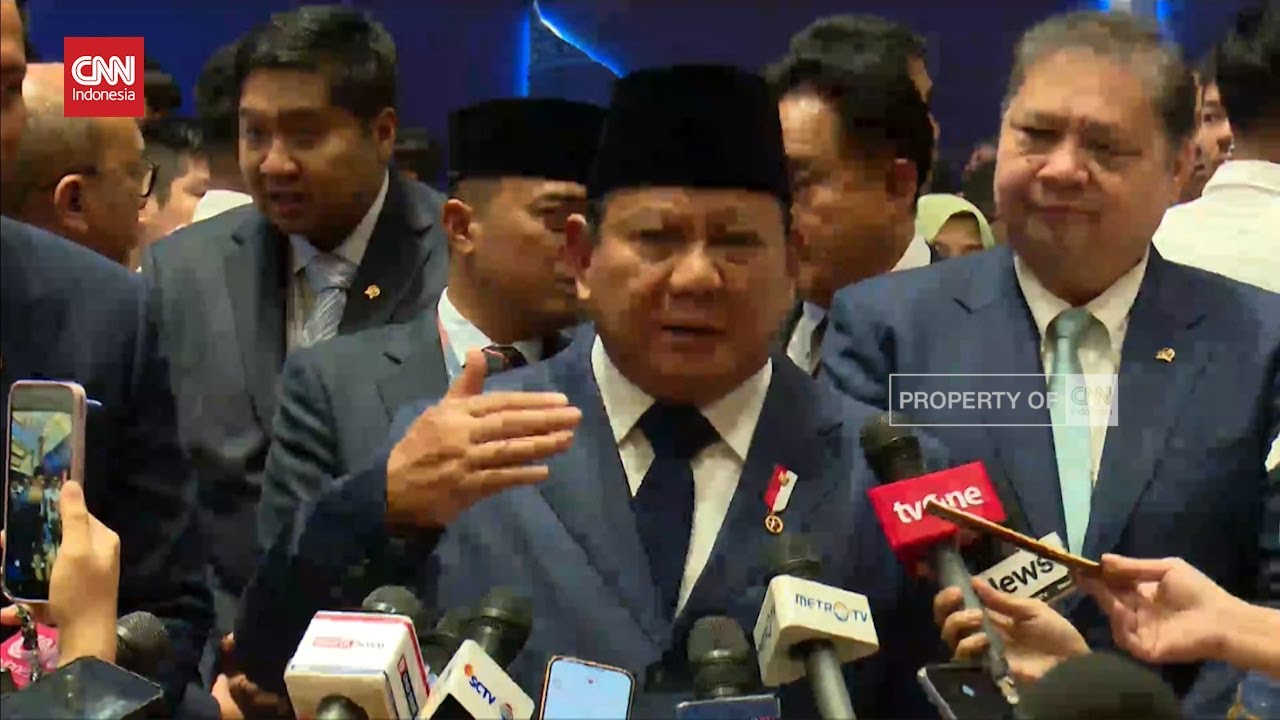 Tepis Isu Reshuffle Kabinet, Prabowo: Menteri Saya Bekerja Baik
