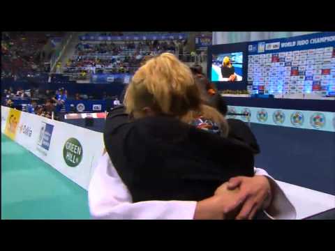 WK Judo 2013 [-70kg] - Kim Polling (NED) vs. Ye-Su Hwang (KOR)