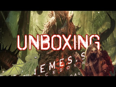 Unboxing Nemesis: Lockdown Stretch Goals - Bored Online? Board Offline!